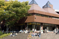 Dining Halls and Terrace