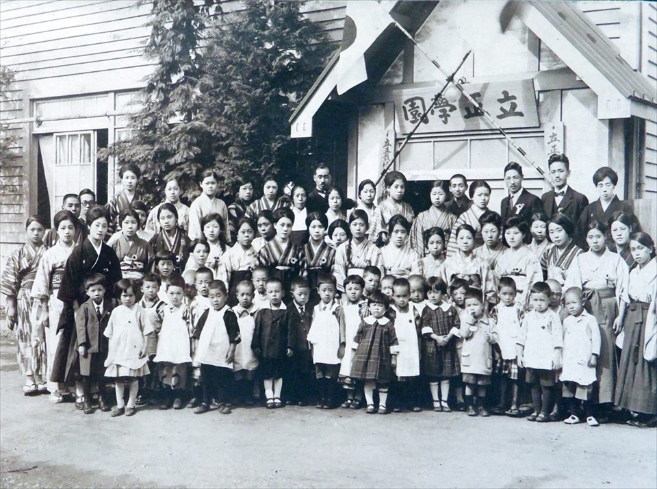 大崎 立正幼稚園開園式（1927年9月）