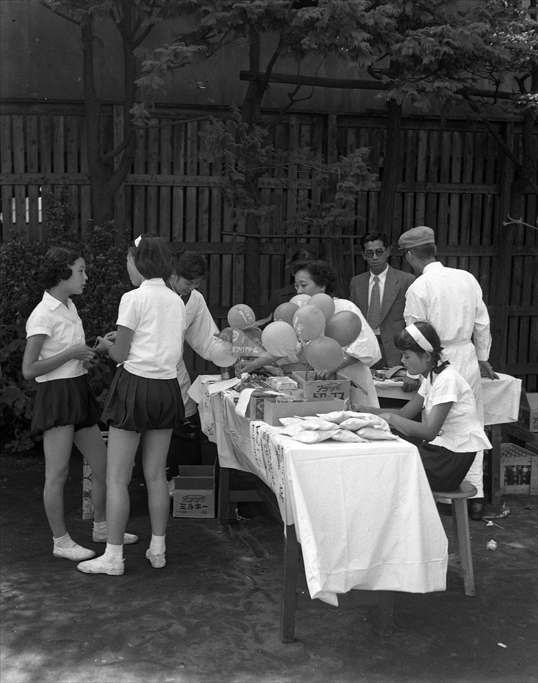 旗の台・石川台 小学校 運動会（1956年頃）
