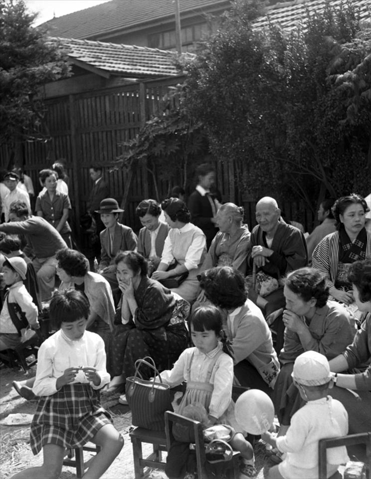 旗の台・石川台 小学校 運動会（1956年頃）