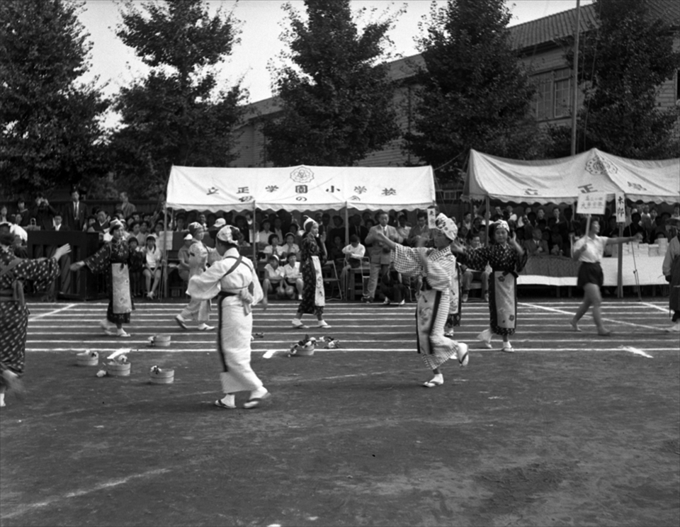 旗の台・石川台 小学校 運動会（1956年頃）