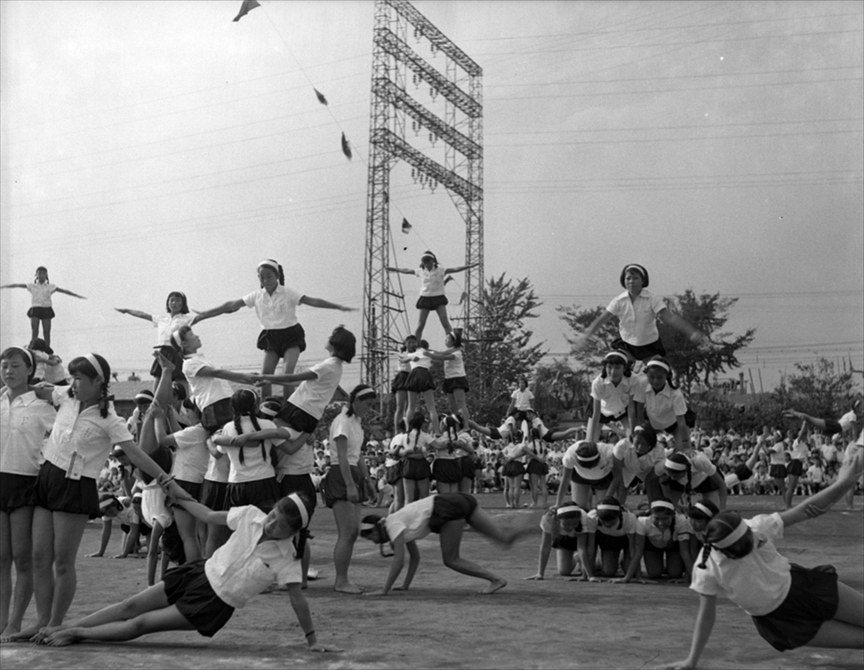 旗の台・石川台 小学校 運動会（1956年頃）