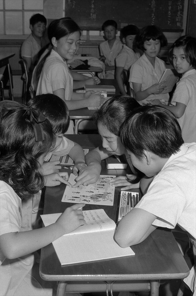 旗の台・石川台 小学校授業（年代不明）