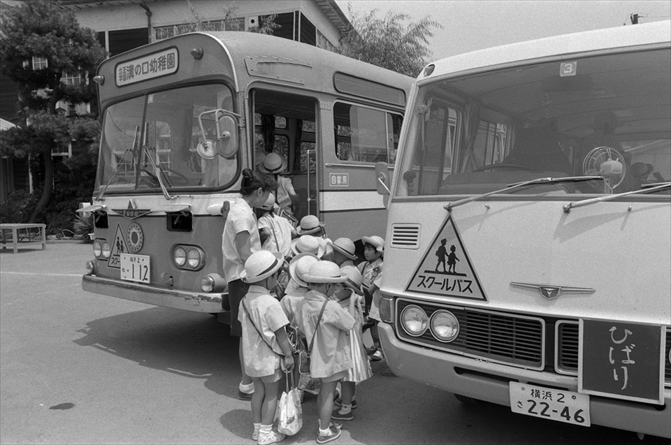 旗の台・石川台 幼稚園 バス（年代不明）