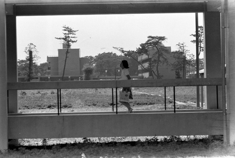 越谷 渡り廊下（1968年頃）