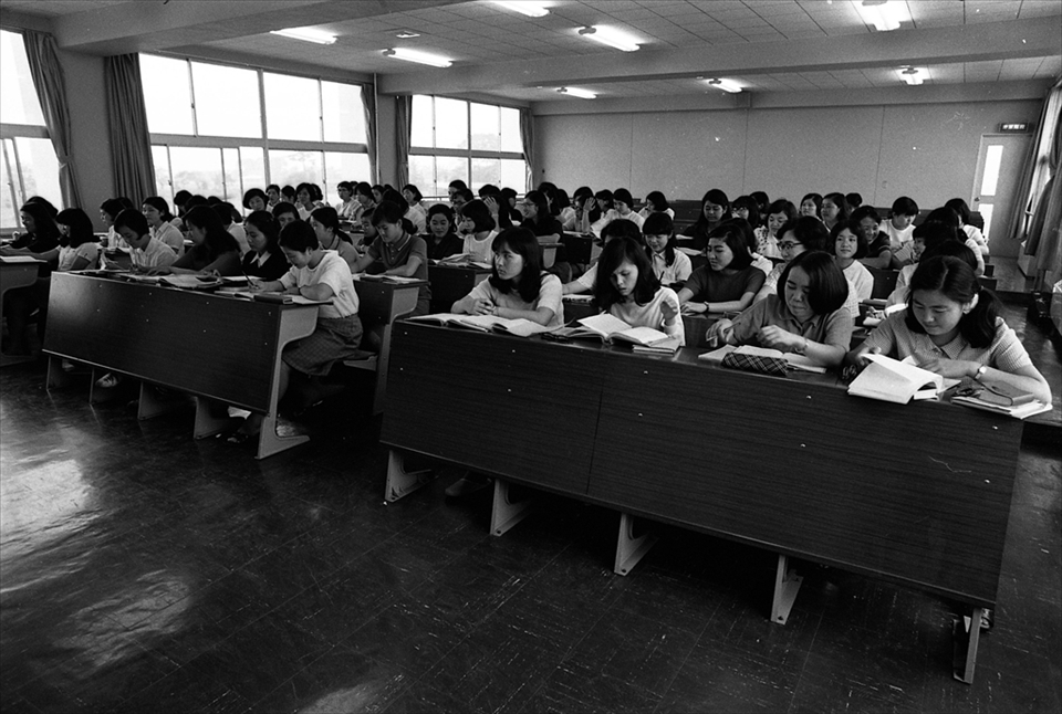 越谷 1号館 教室（1968年頃）