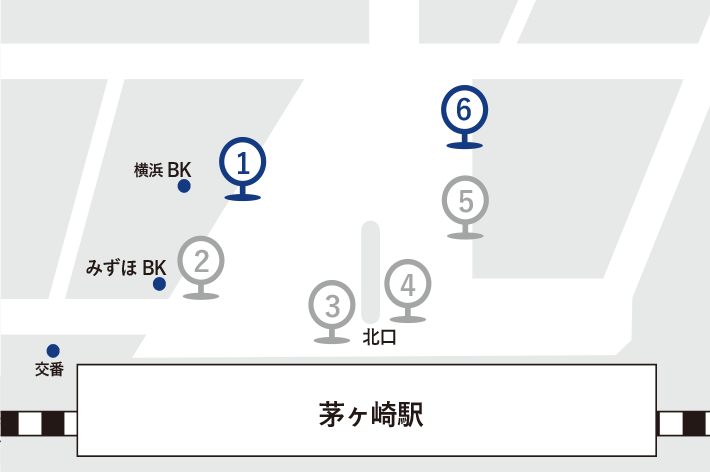 茅ケ崎駅バス乗り場