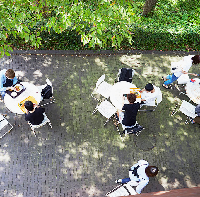 写真：学生食堂