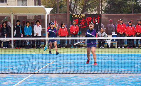 越谷キャンパスクラブ活動 テニス