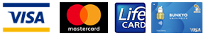 Visa／Mastercard／Life CARD