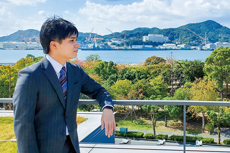 写真：情報社会学科卒業生