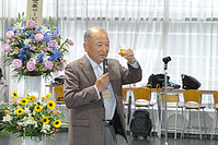 石田学園長による乾杯