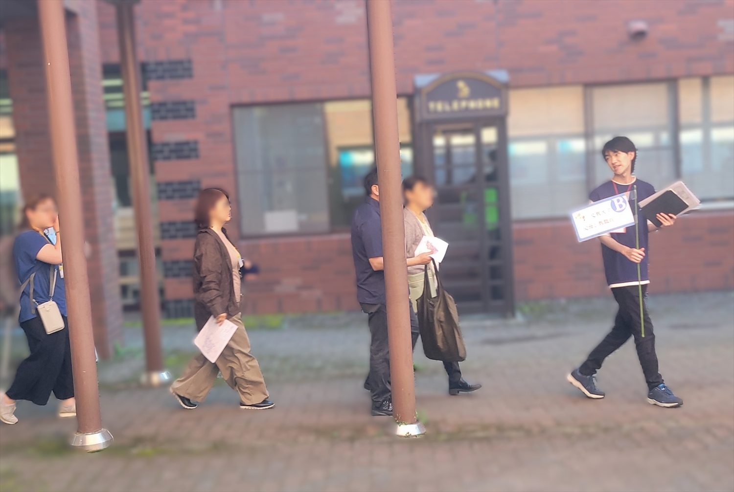 湘南キャンパス学生による学内見学ツアー