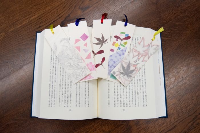 オリジナルしおりの例