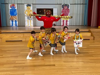 
                    
                      節分豆まめまき会　～👹・👹・👹～  
                    
                    