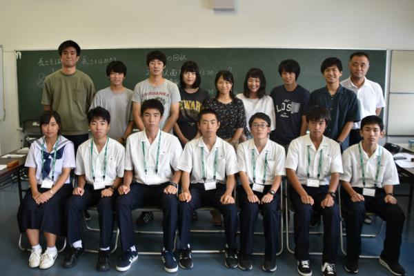 越谷校舎 広島県立尾道北高等学校の生徒が教育学部の石井勉研究室を訪問しました お知らせ 文教大学