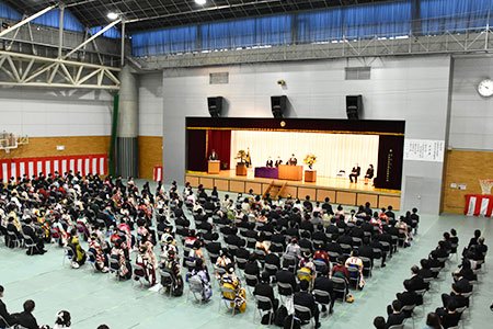 卒業式 修了式が行われました イベント 越谷 文教大学