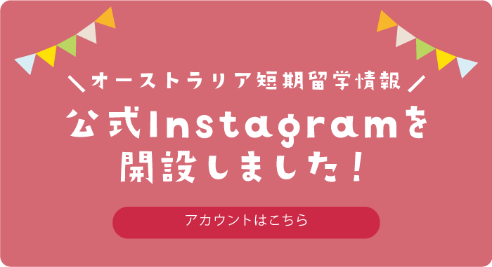 公式インスタグラムを開設しました。アカウントはこちら