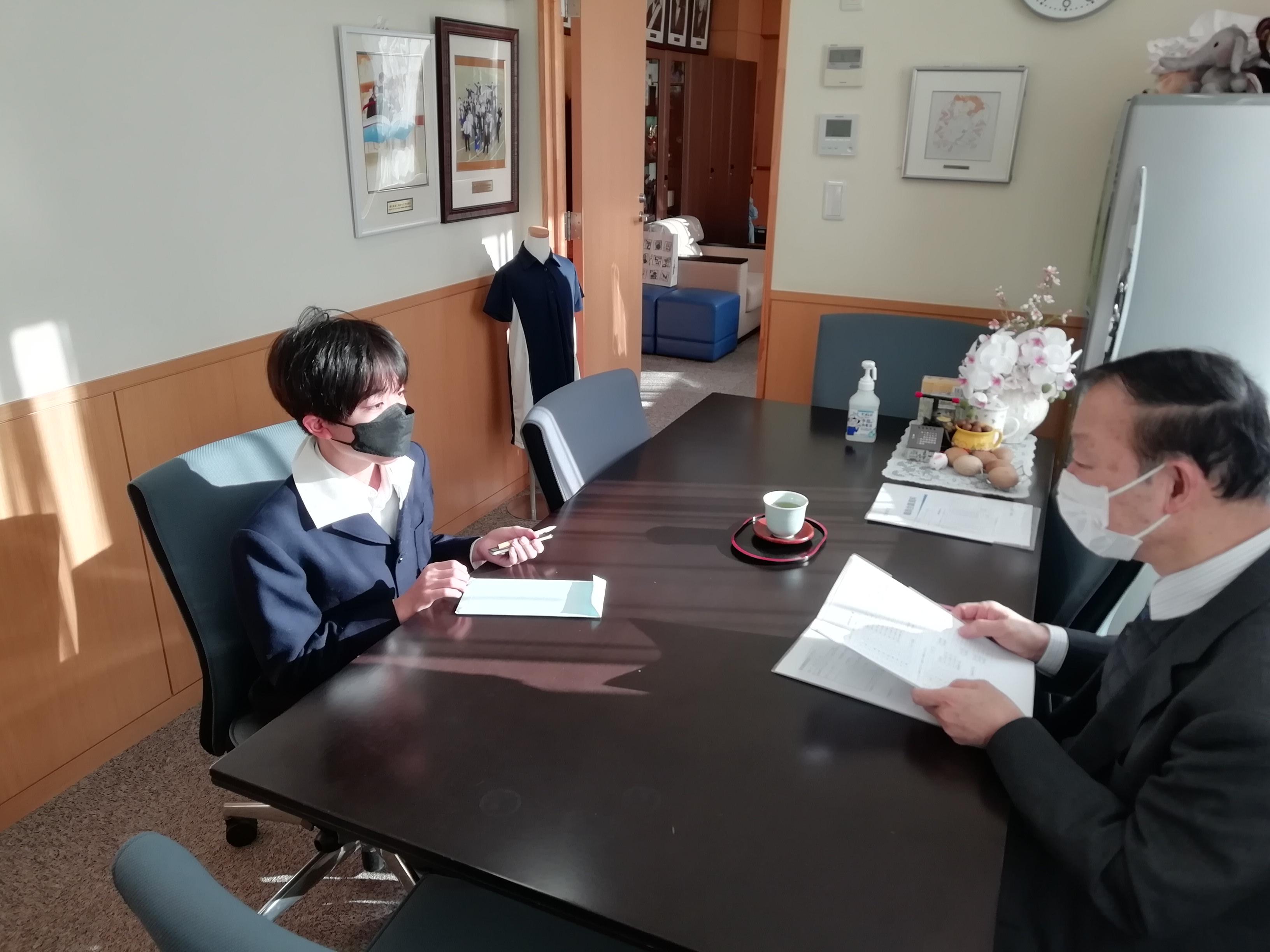 6年生・面接練習