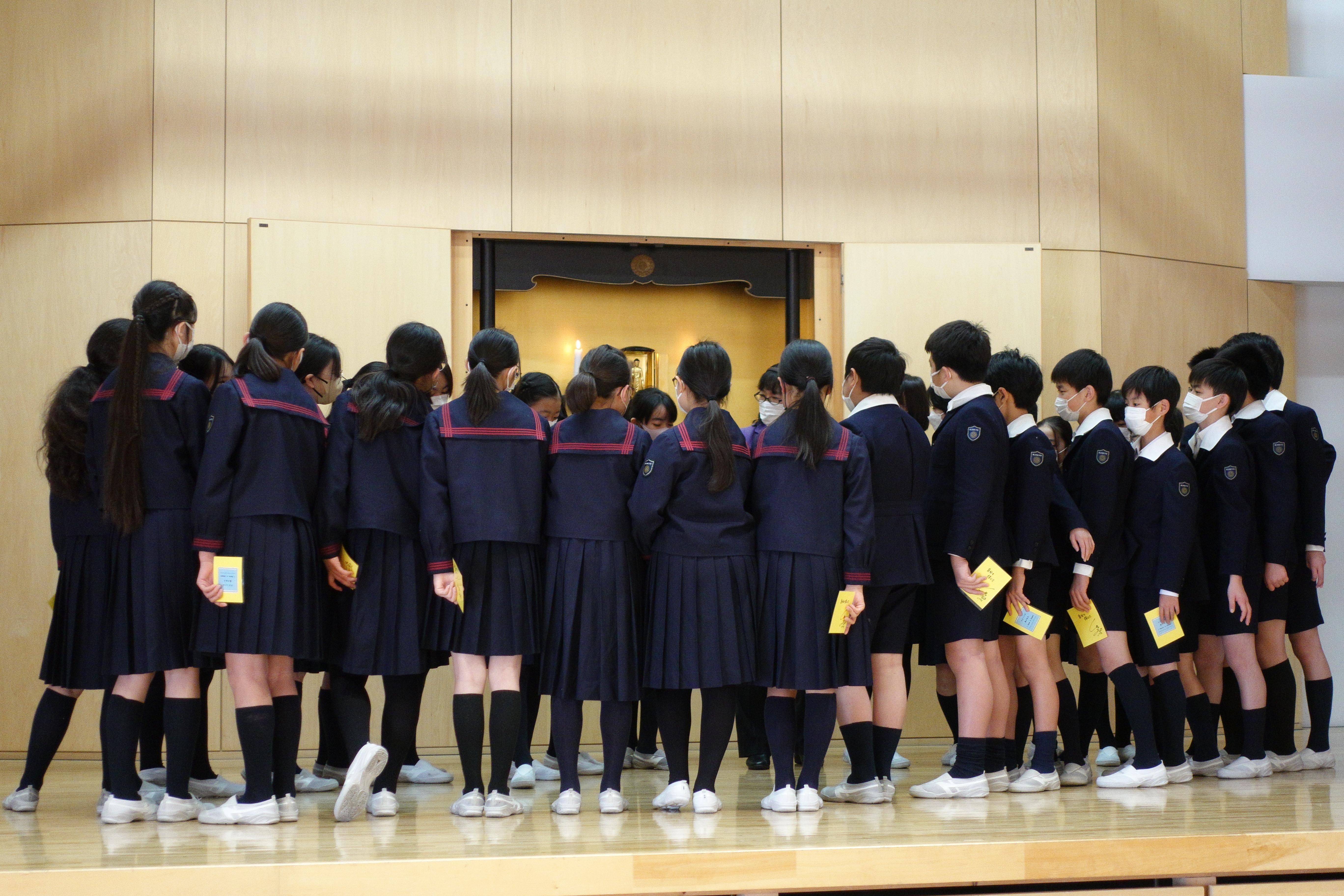 中学受験壮行会