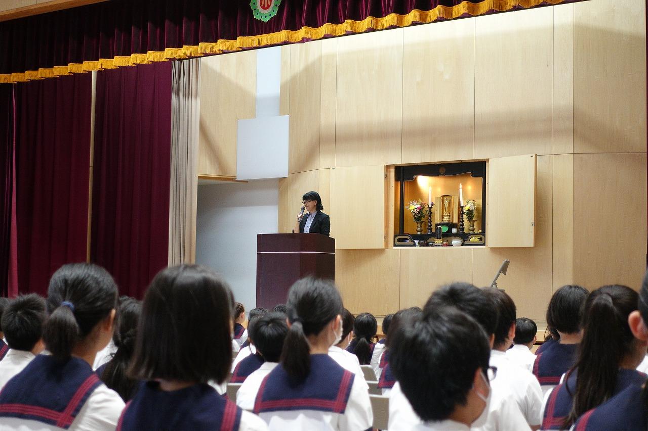 令和5年度　第1学期　終業式