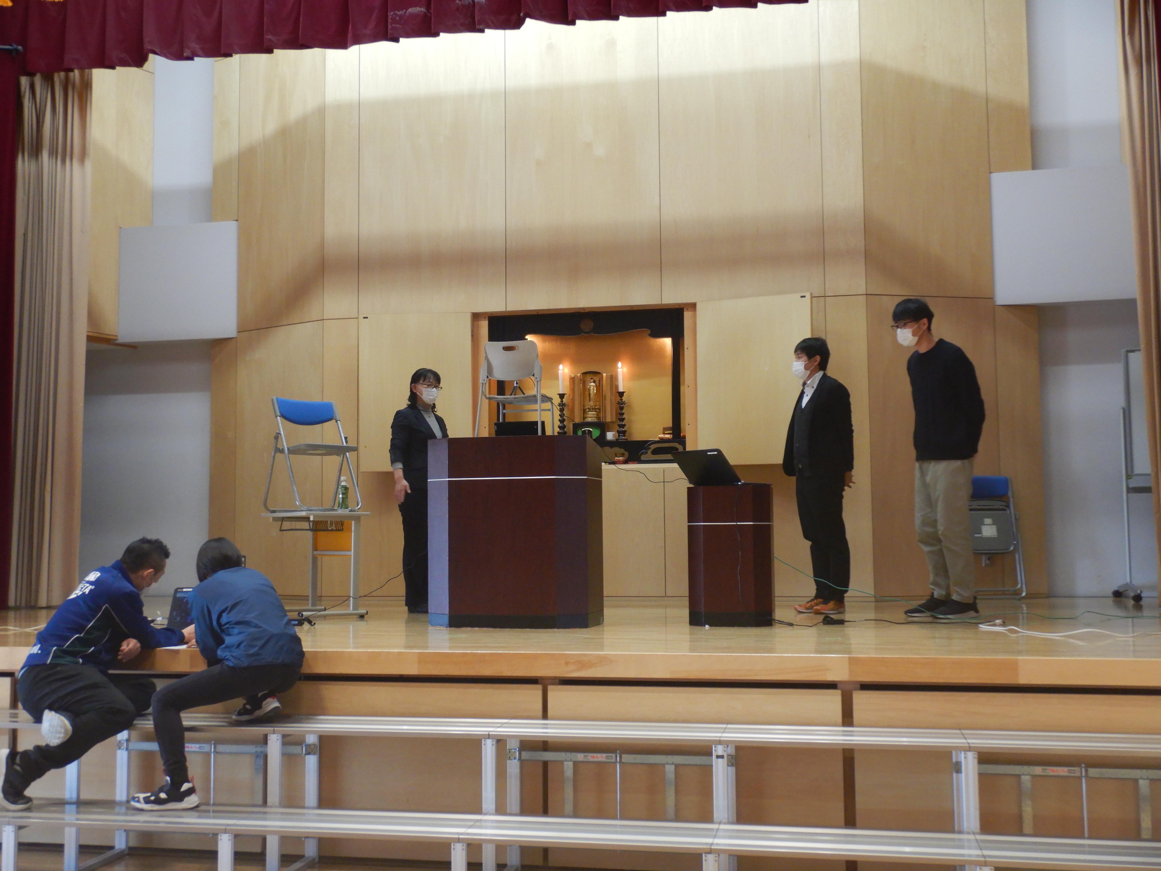中学受験壮行会