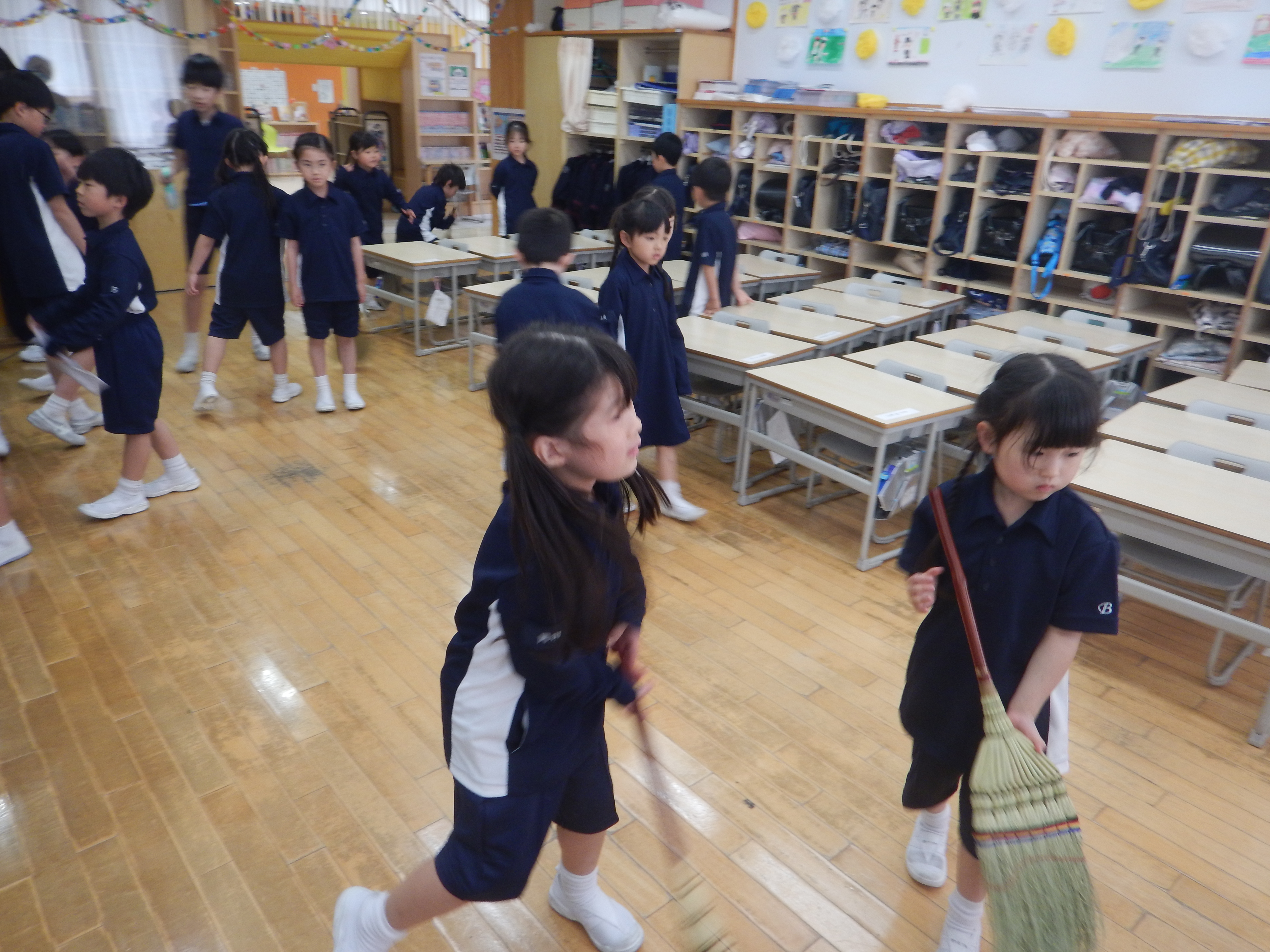 入学して２か月・・・（１年生の生活）