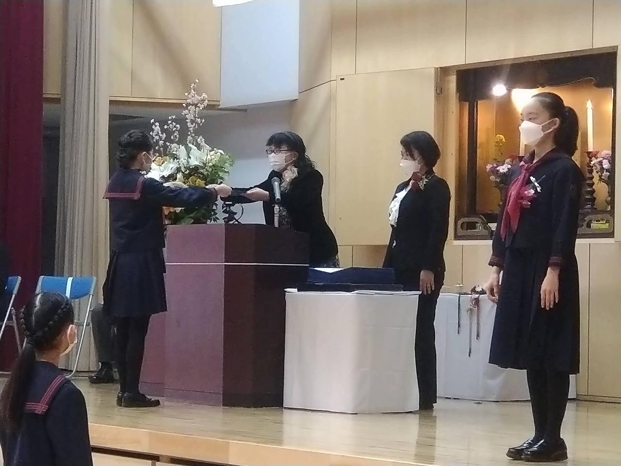 卒業証書授与式