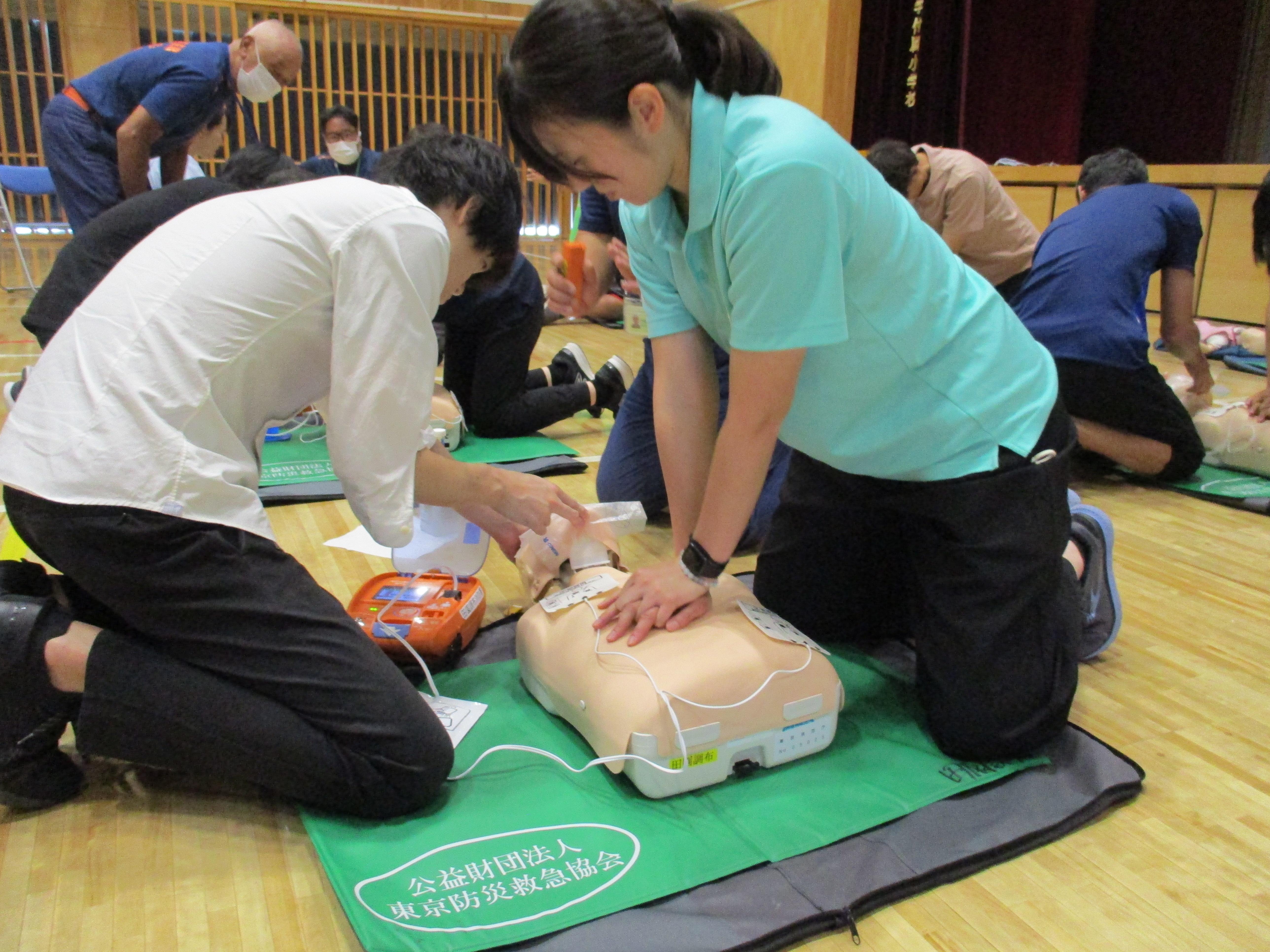 教職員　普通救命講習