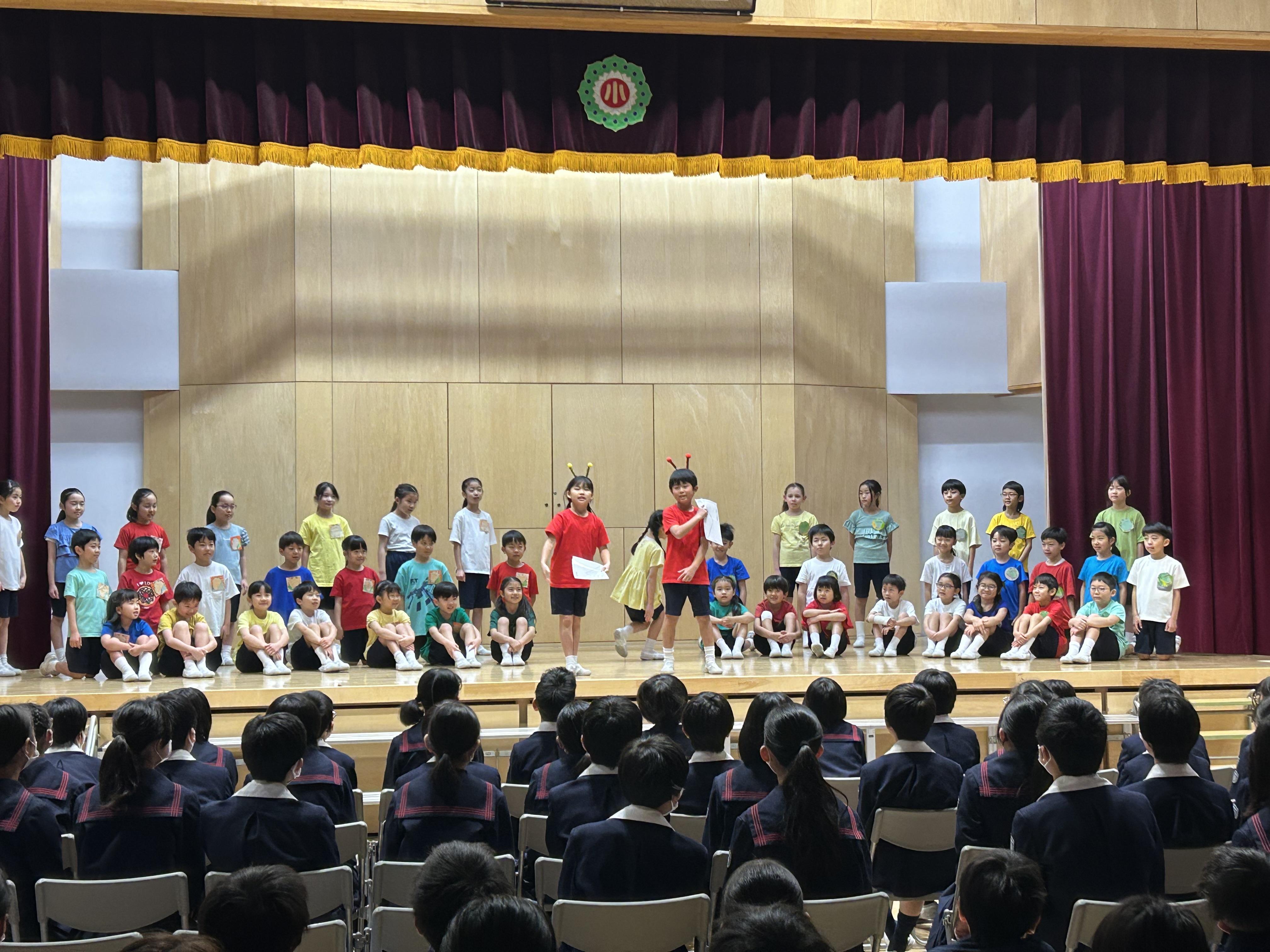 ６年生を送る会