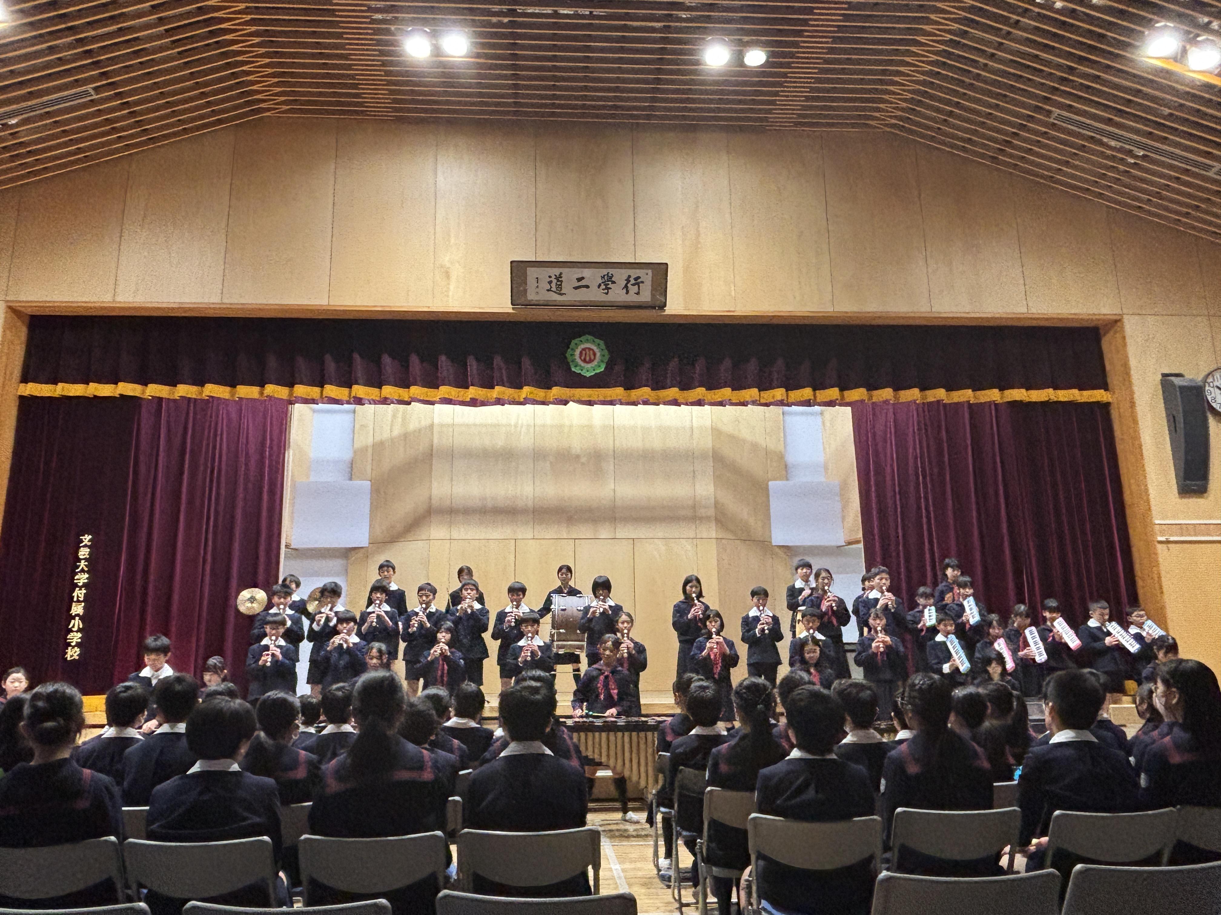 ６年生を送る会