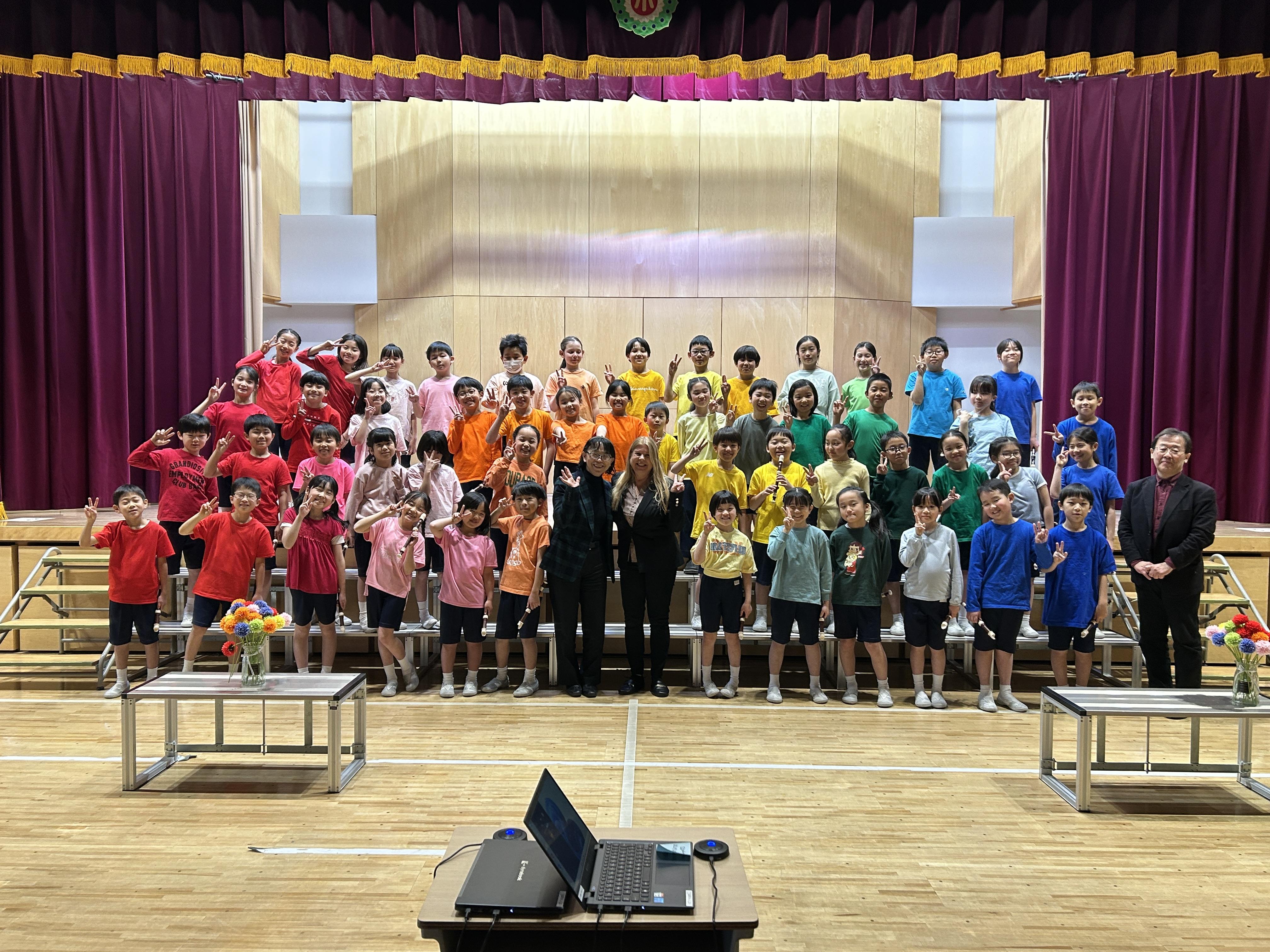 ミッシェル氏 ご来校