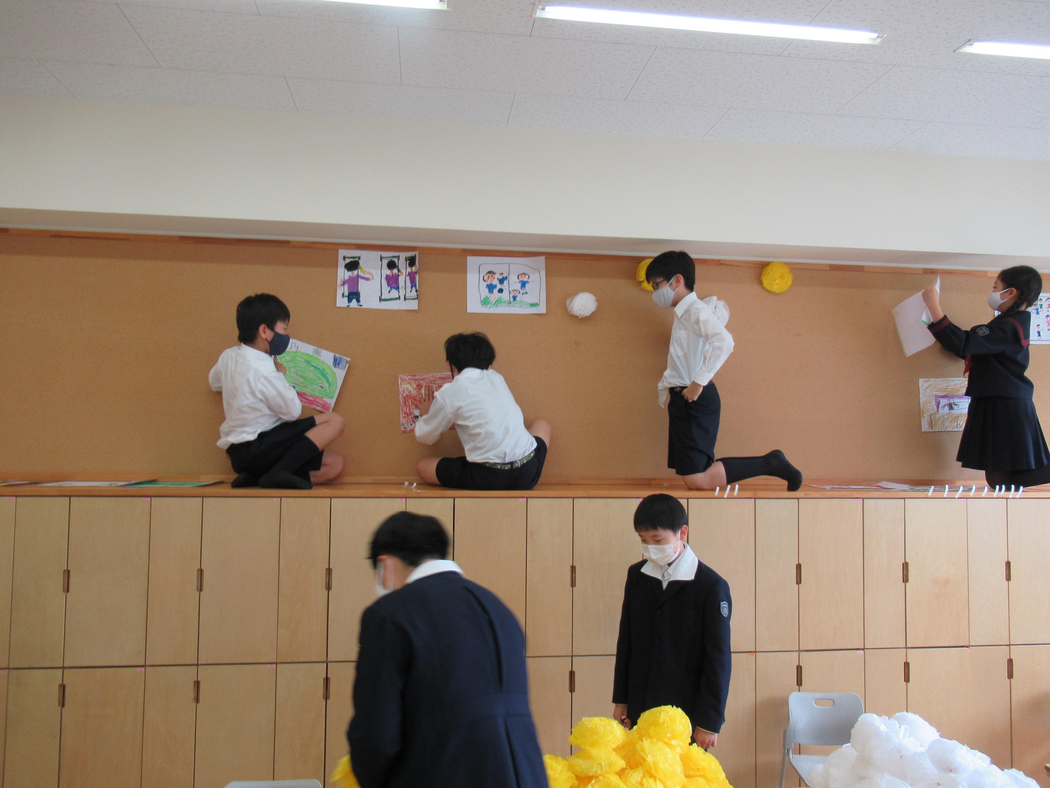 入学式準備