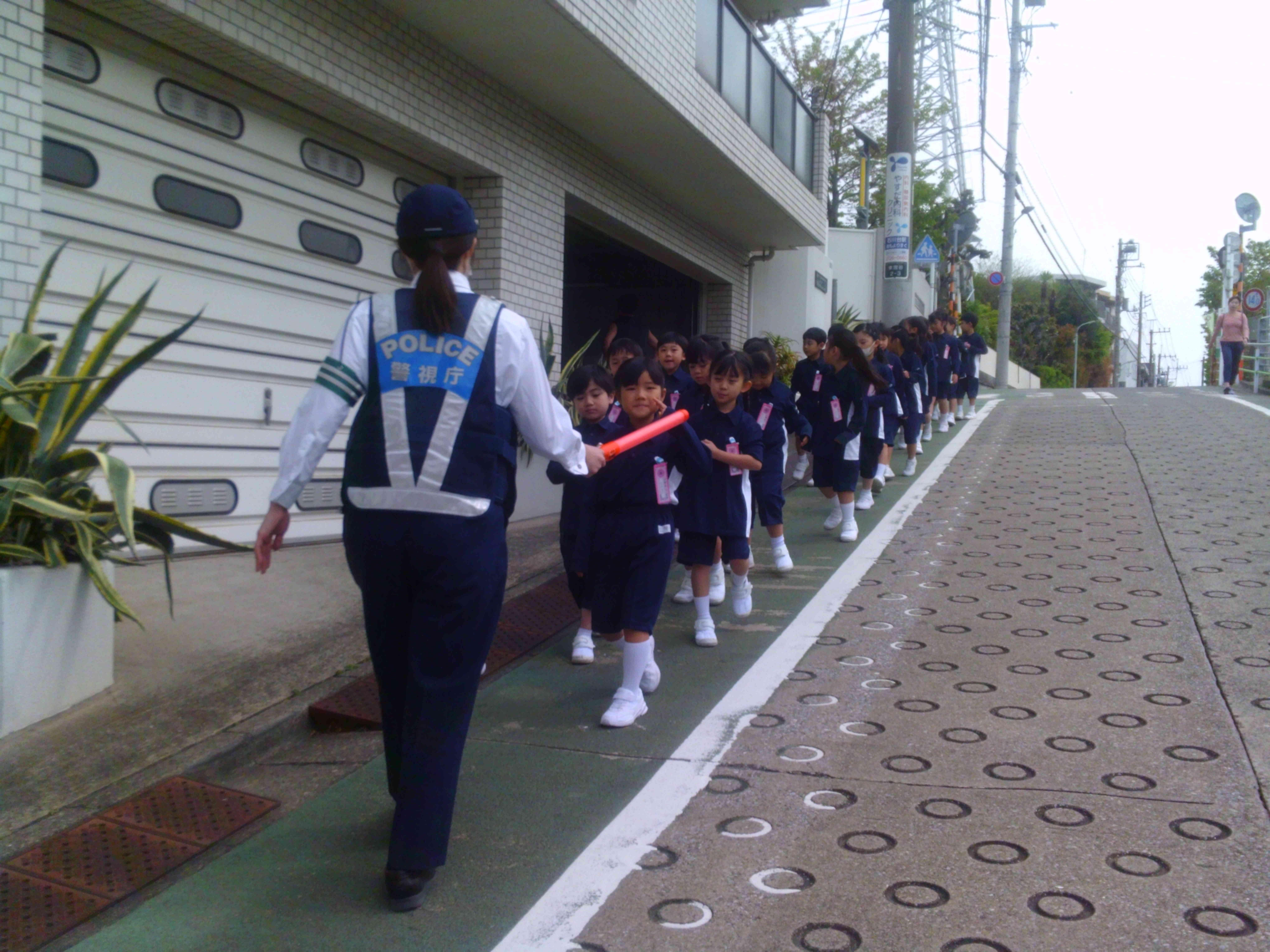 1年生交通安全指導