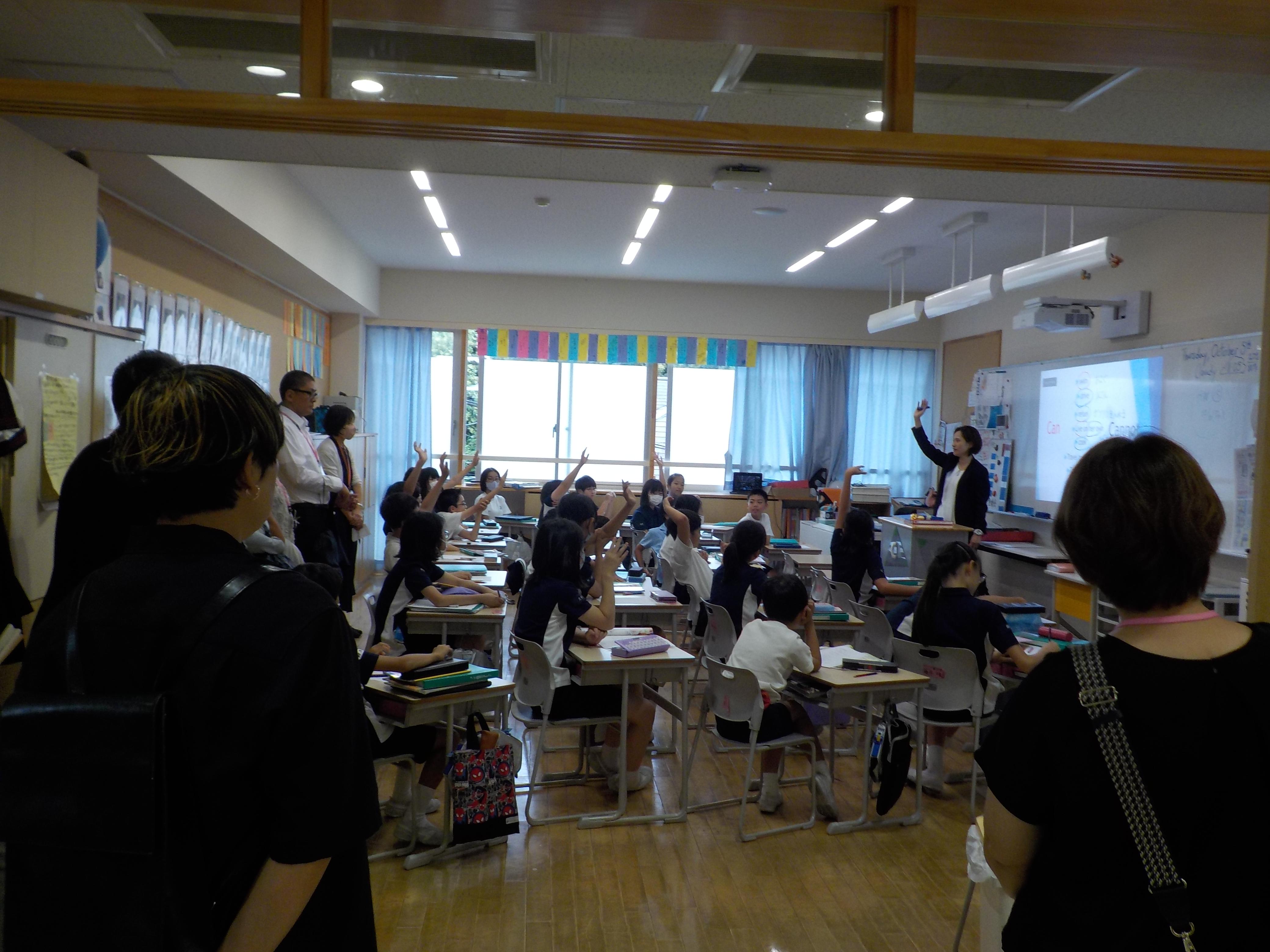 10月5日・6日　 授業参観