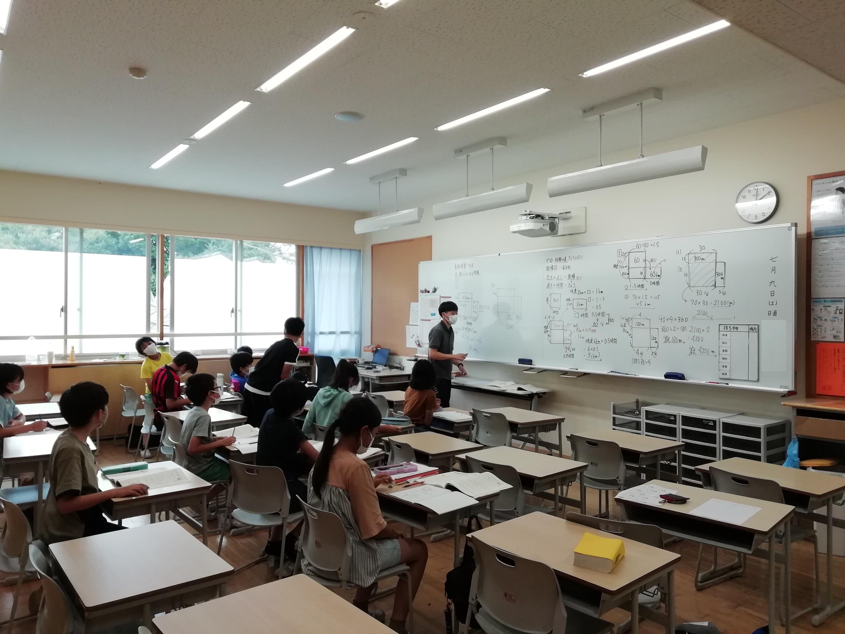 夏期補習を終えました。